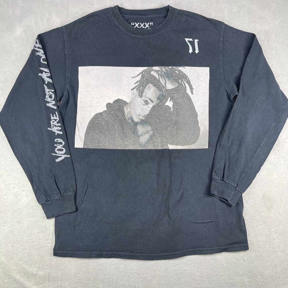 XXXtentacion You Are Not Alone T Shirt Mens Sz M Y2K Hip Hop Rap Tour Tee